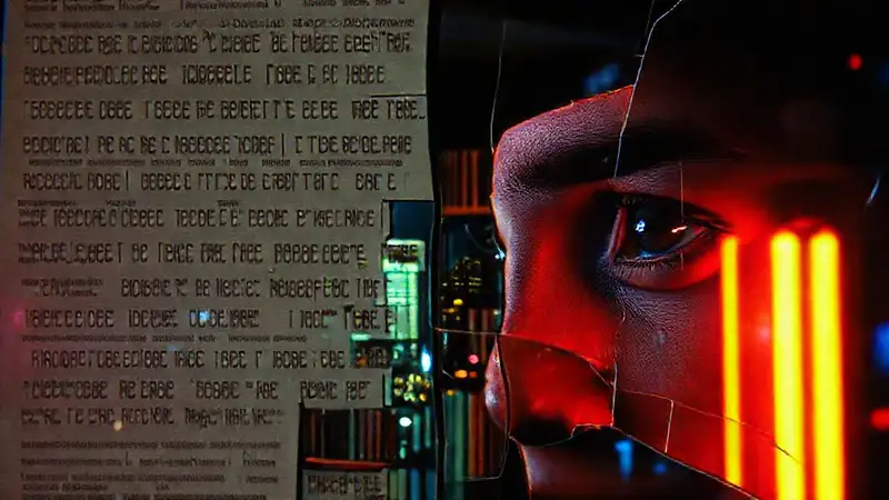 Surreal art evokes fragmented, vibrant contemplation