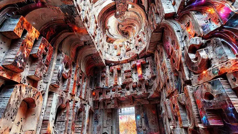 It’s a visually complex