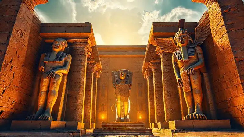 Ancient Egypt’s temple radiated mystical beauty
